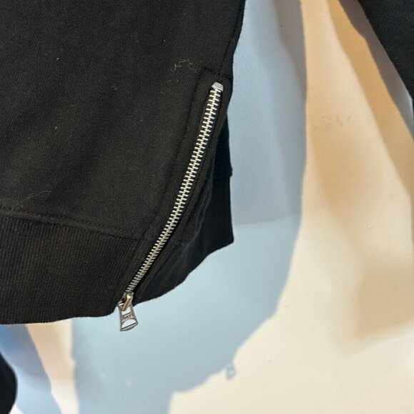 Andersson Bell navy blue “Super”crewneck sweatshirt with zipper waist size small - Picture 6 of 9